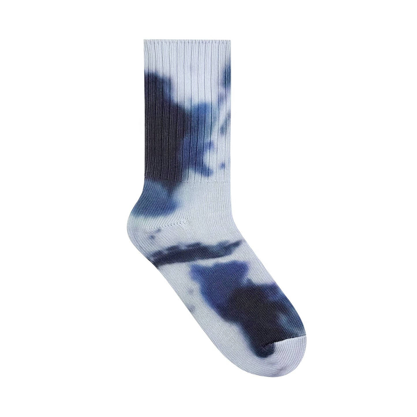 Women's Crew Tie-dye Sports Socks - 6 PK