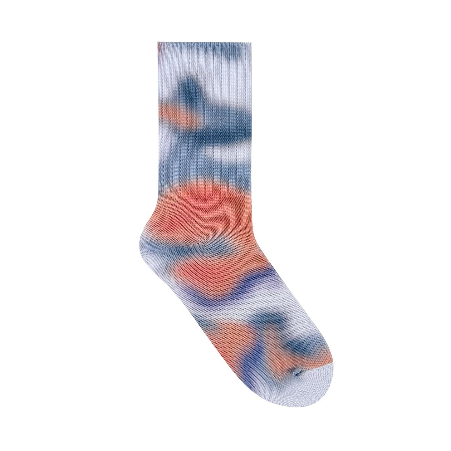 Women's Crew Tie-dye Sports Socks - 4 PK