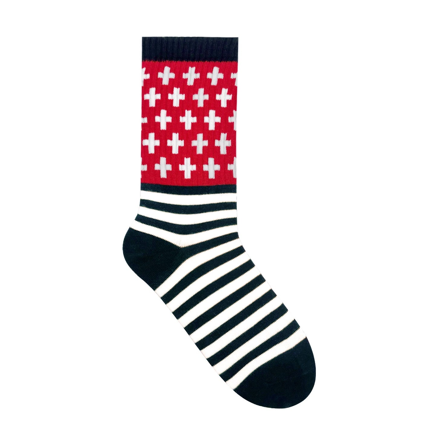 Men's Crew American Flag Socks - 6 PK