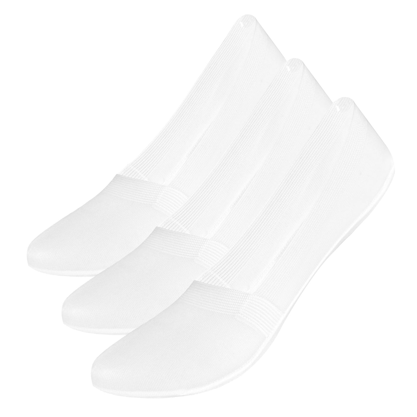 Men's Low Cut No Show Non Slip Premium Socks - 3/PK