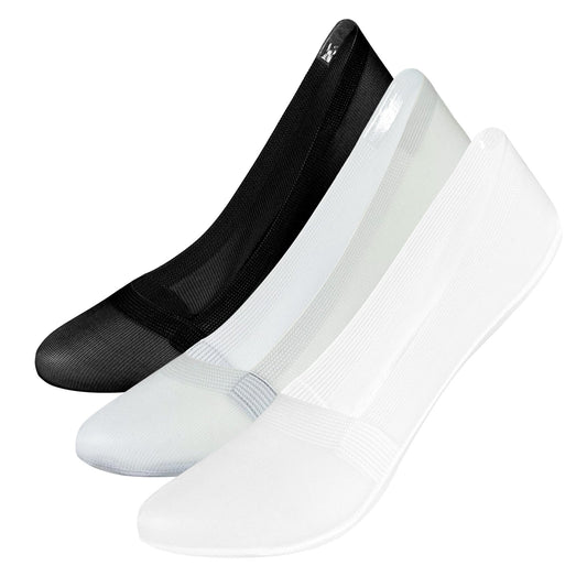 Men's Low Cut No Show Non Slip Premium Socks - 3/PK