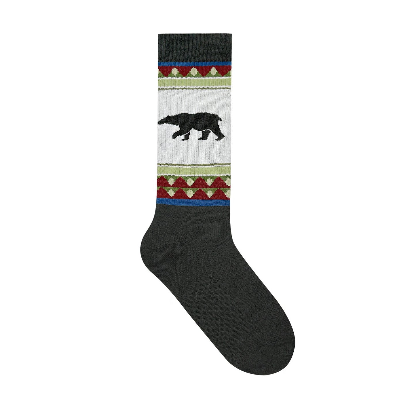 Men's Crew Cushioned Hiking  Cotton Socks - 6 PK