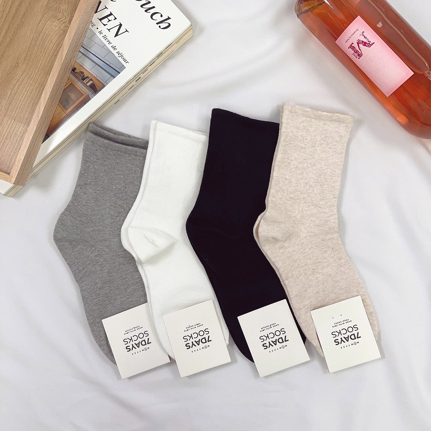 Men's Crew Diabetic Neuropathy Non Binding Socks - 4PK