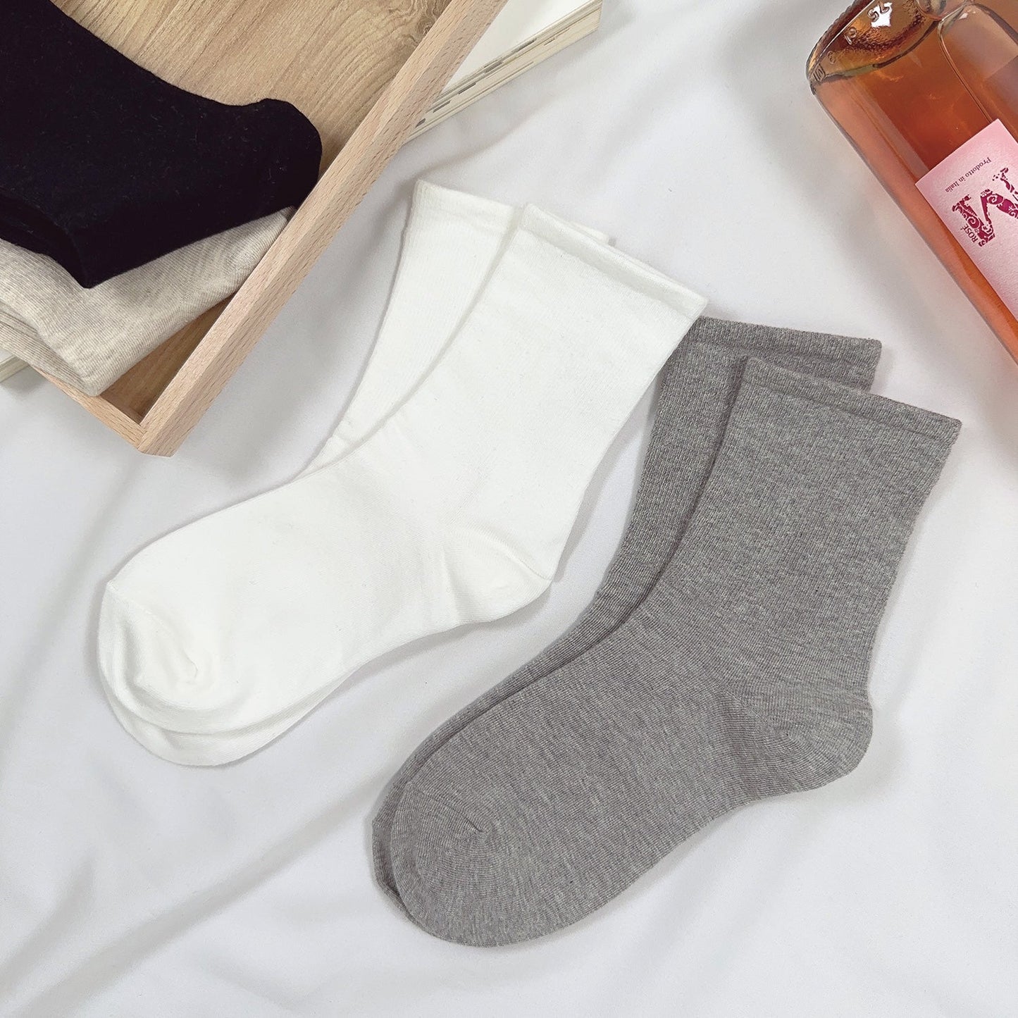 Men's Crew Diabetic Neuropathy Non Binding Socks - 4PK