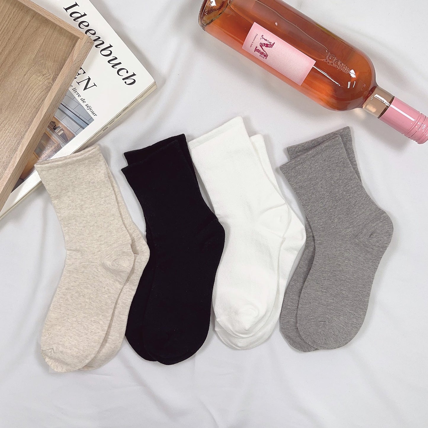 Men's Crew Diabetic Neuropathy Non Binding Socks - 4PK