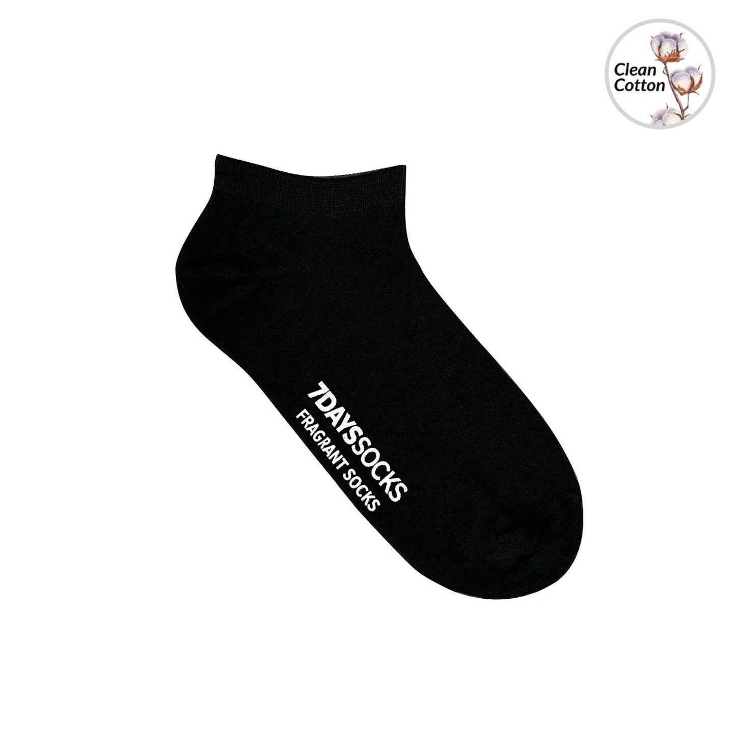 Men's Ankle Non Slip Odor-Free Fragrant Cotton Socks - 3 PK