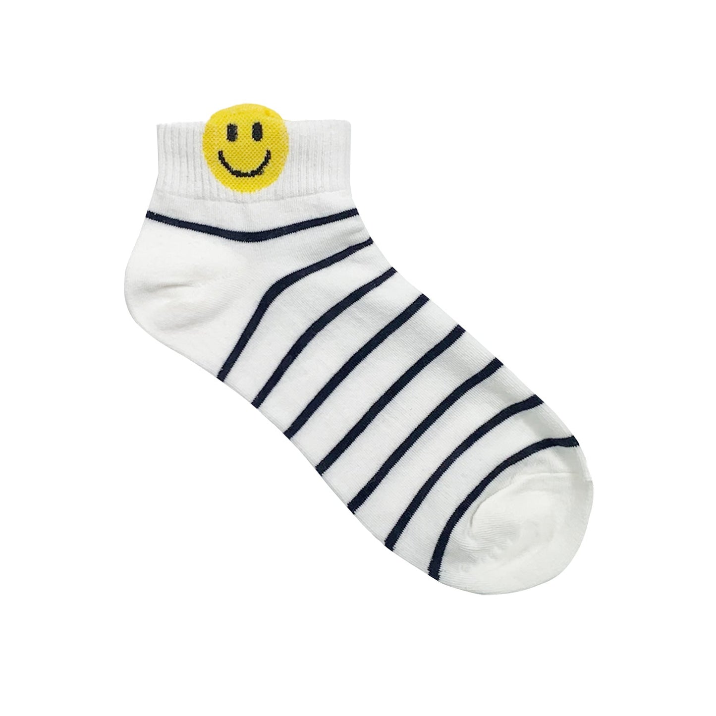 Women's Ankle Happy Smile Socks - 5PK