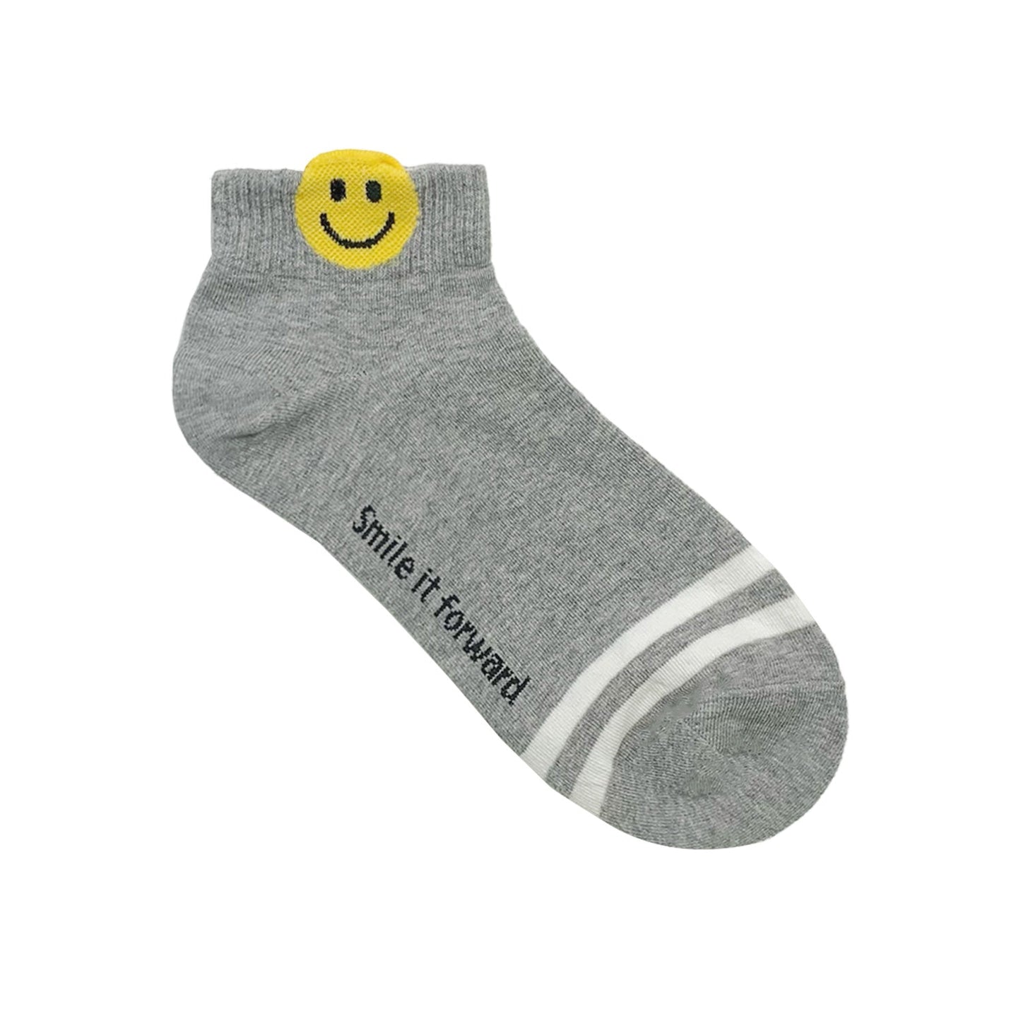 Women's Ankle Happy Smile Socks - 5PK