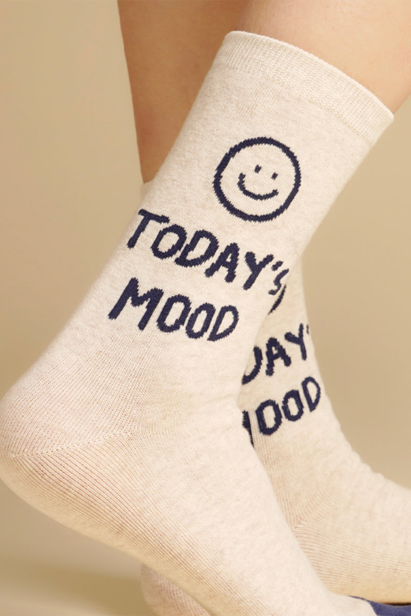 Women's Crew Today's Mood Socks - 4 PK