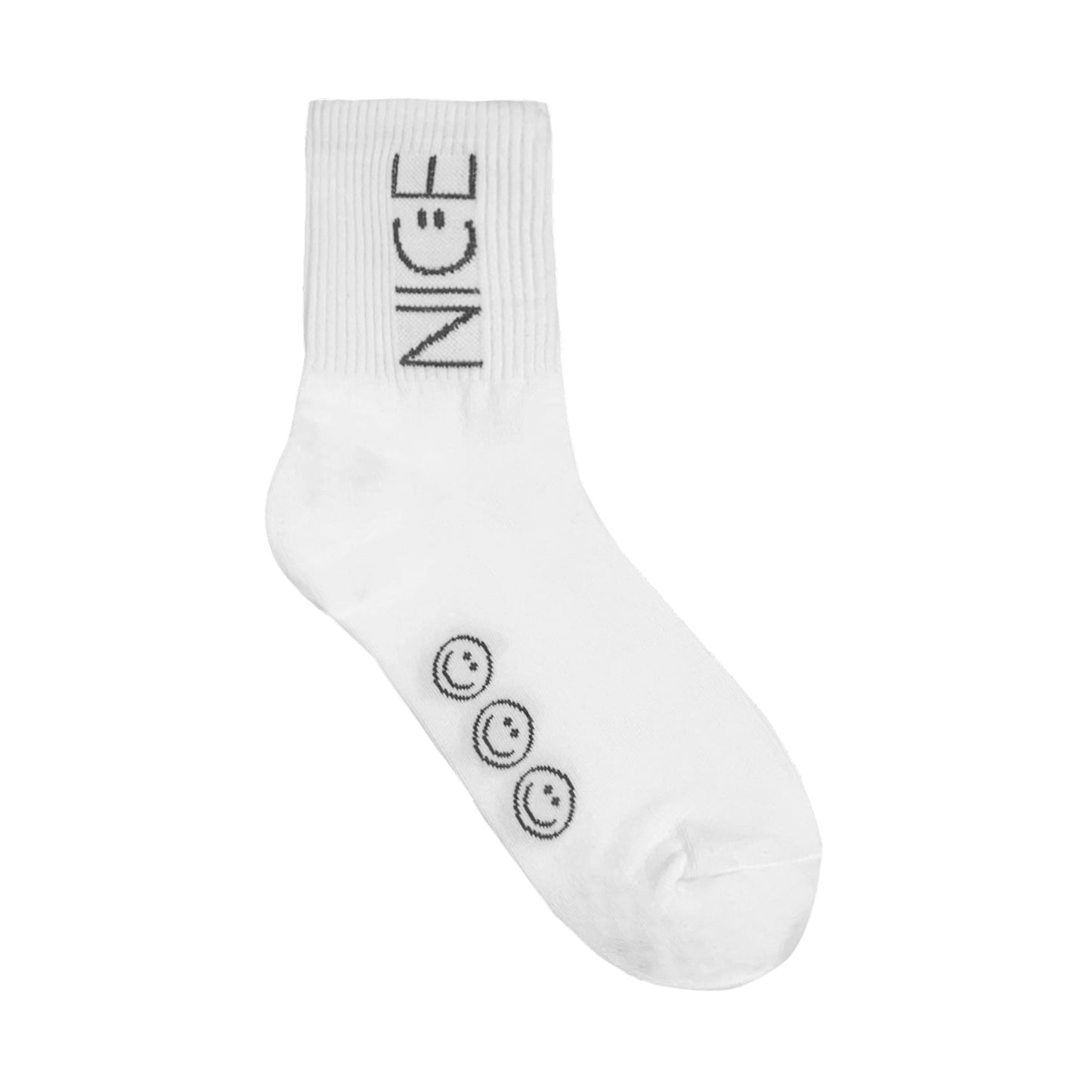 Women's Crew Nice Smile Socks - 5/PK