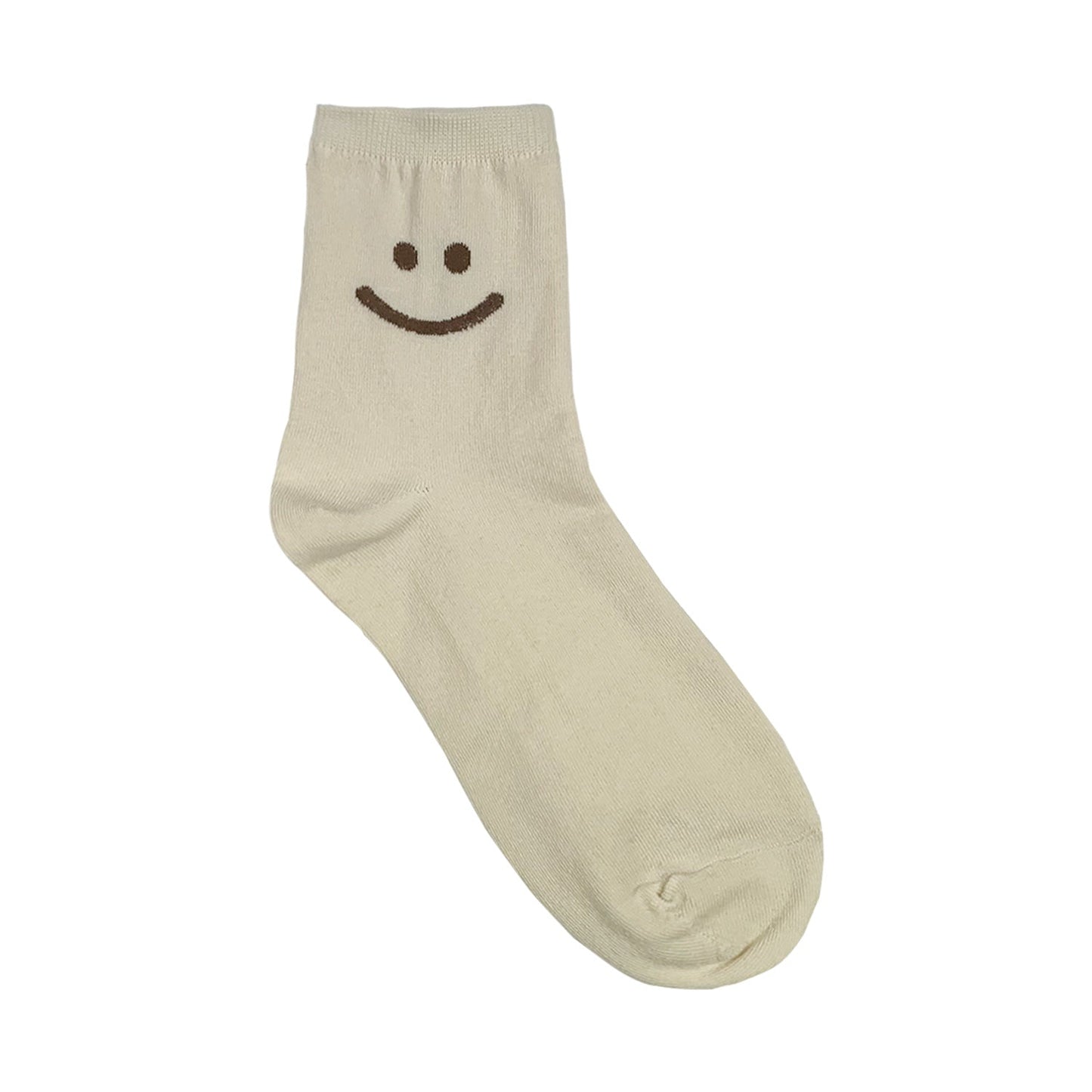 Women's Crew Nice Smile Socks - 5/PK