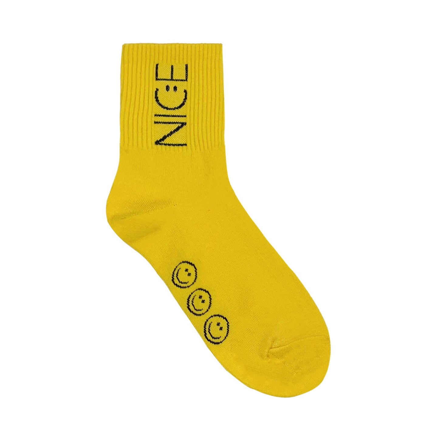 Women's Crew Nice Smile Socks - 5/PK