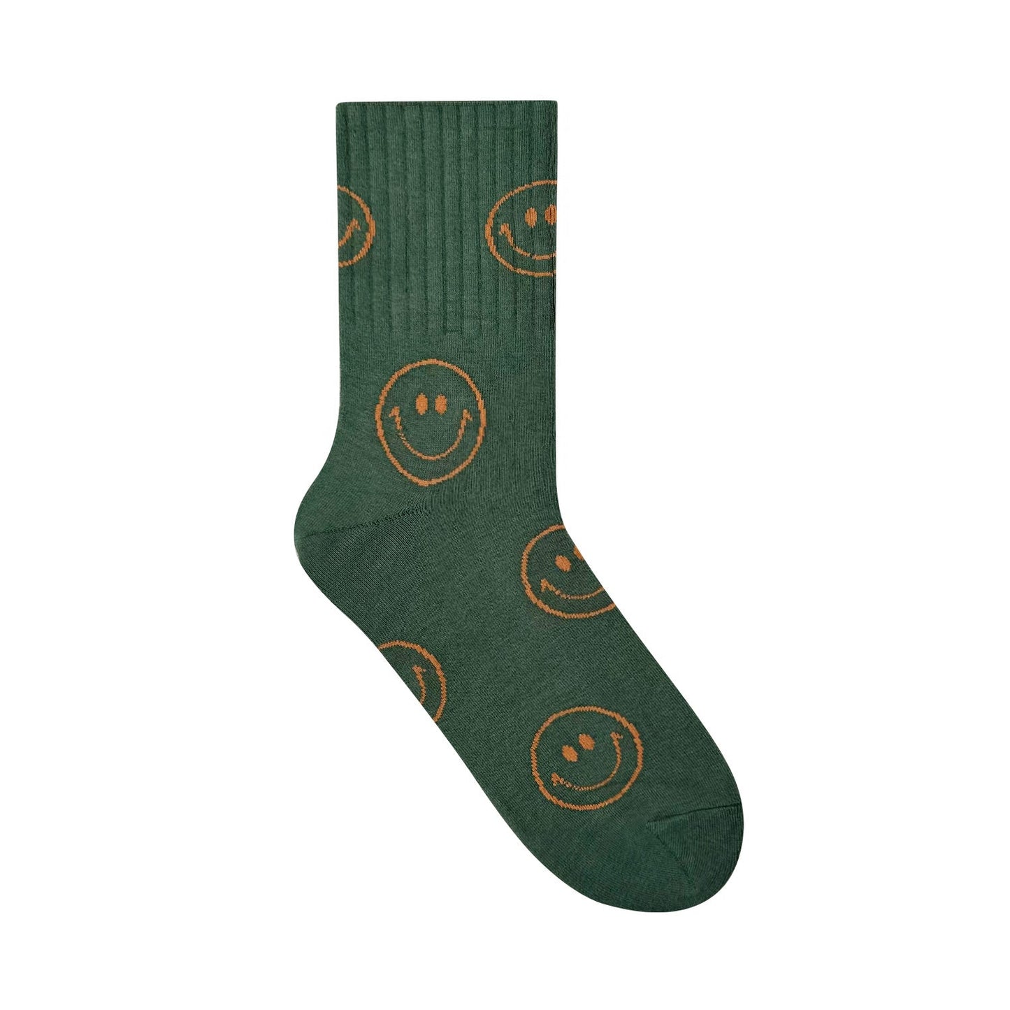 Men's Classic Crew Smile Socks - 5 PK