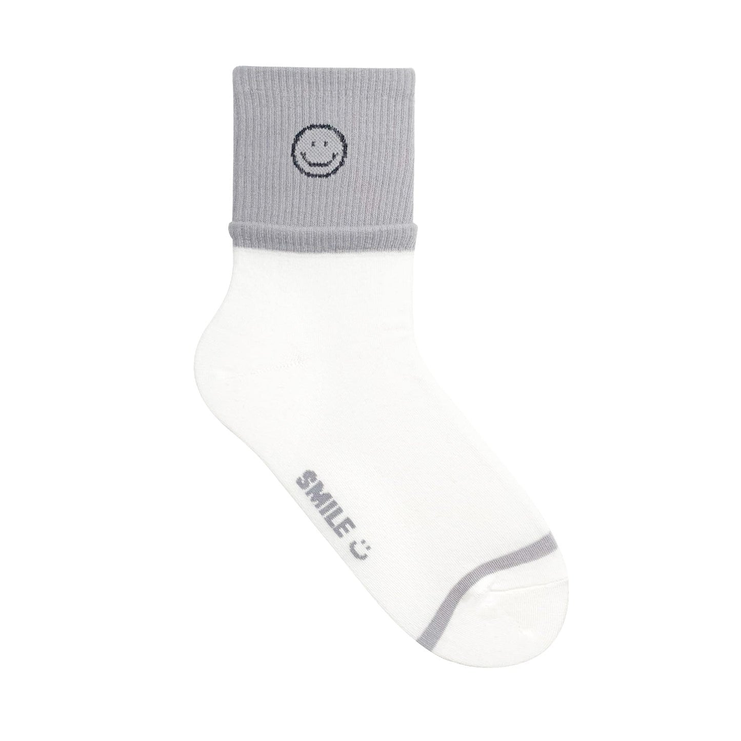 Women's Crew Daily Smile Socks - 5/PK