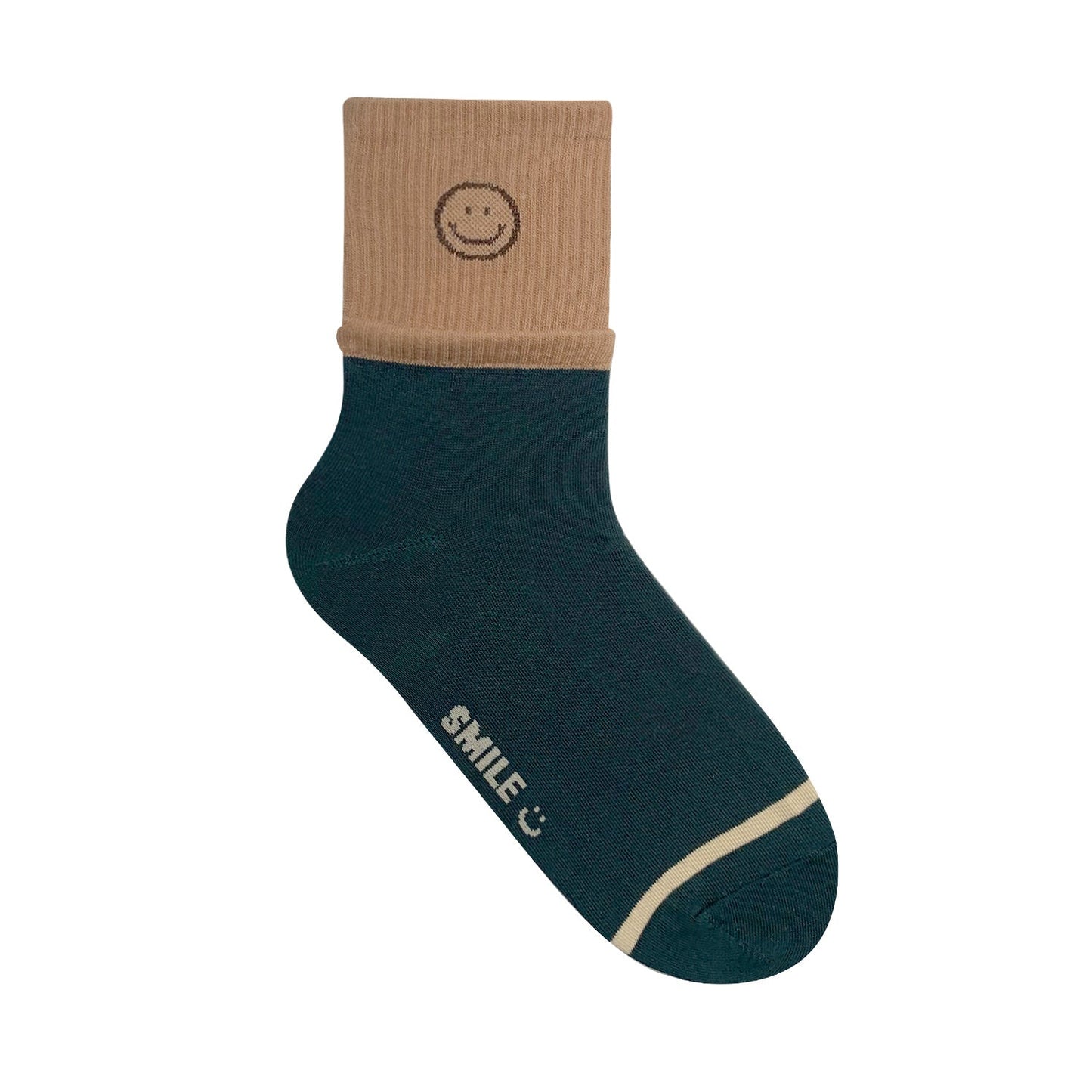 Women's Crew Daily Smile Socks - 5/PK