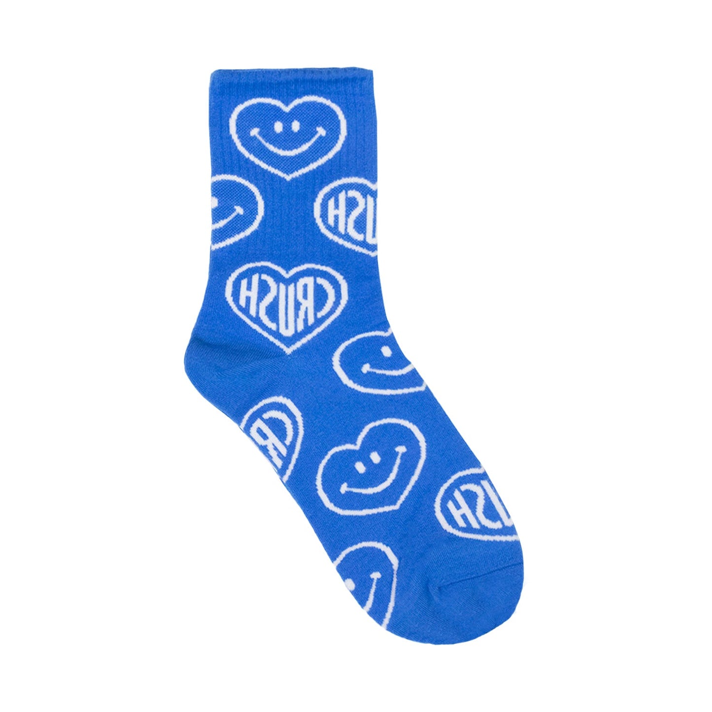 Women's Crew Neon Crush Smile Socks - 6 PK