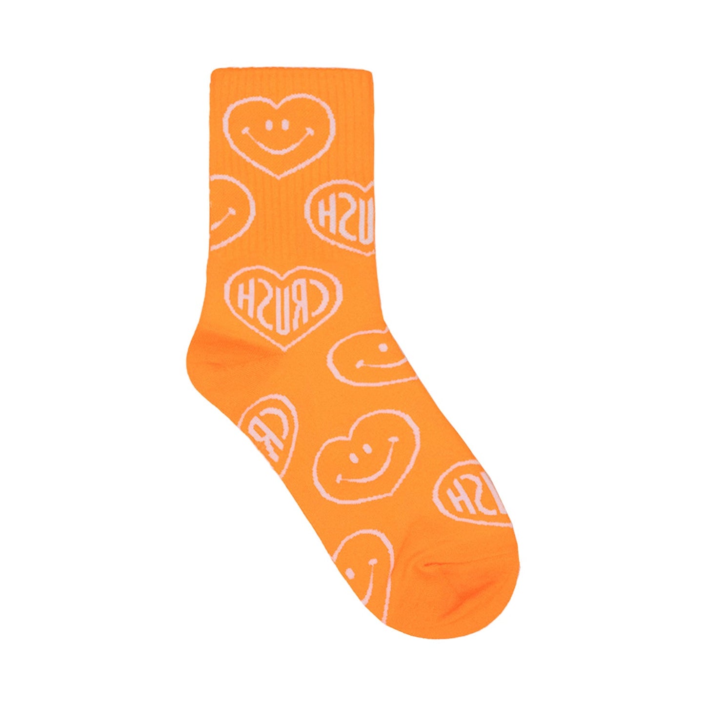 Women's Crew Neon Crush Smile Socks - 6 PK