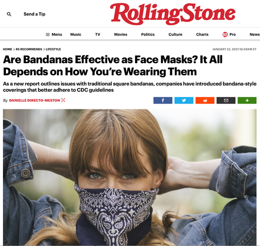 Are Bandanas Effective as Face Masks? It All Depends on How You’re Wearing Them