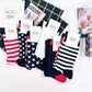 Men's Crew American Flag Socks - 6 PK