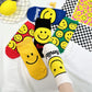 Women's Ankle Smile Party Socks - 6 PK