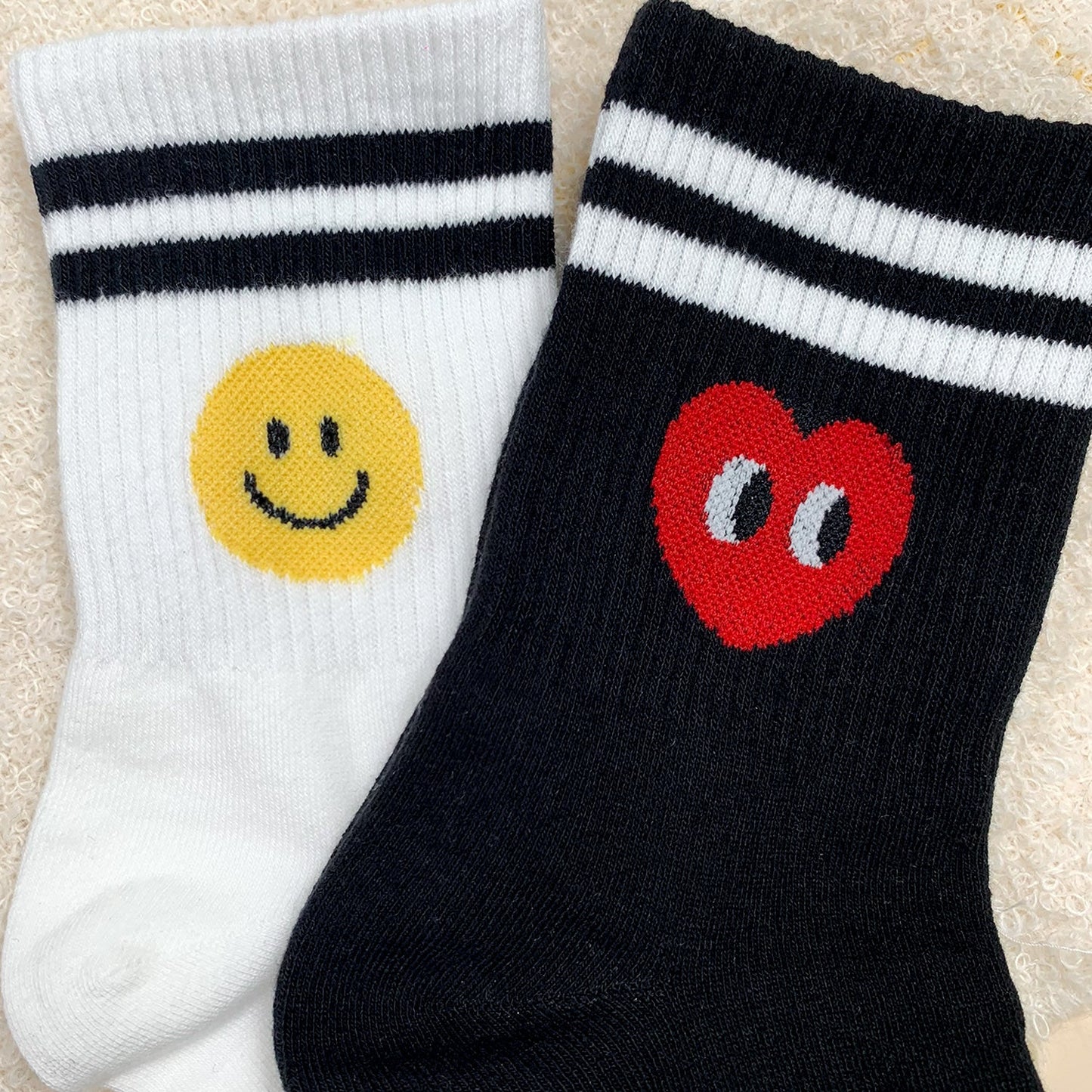 Women's Crew Heart Attack Socks - 4PK